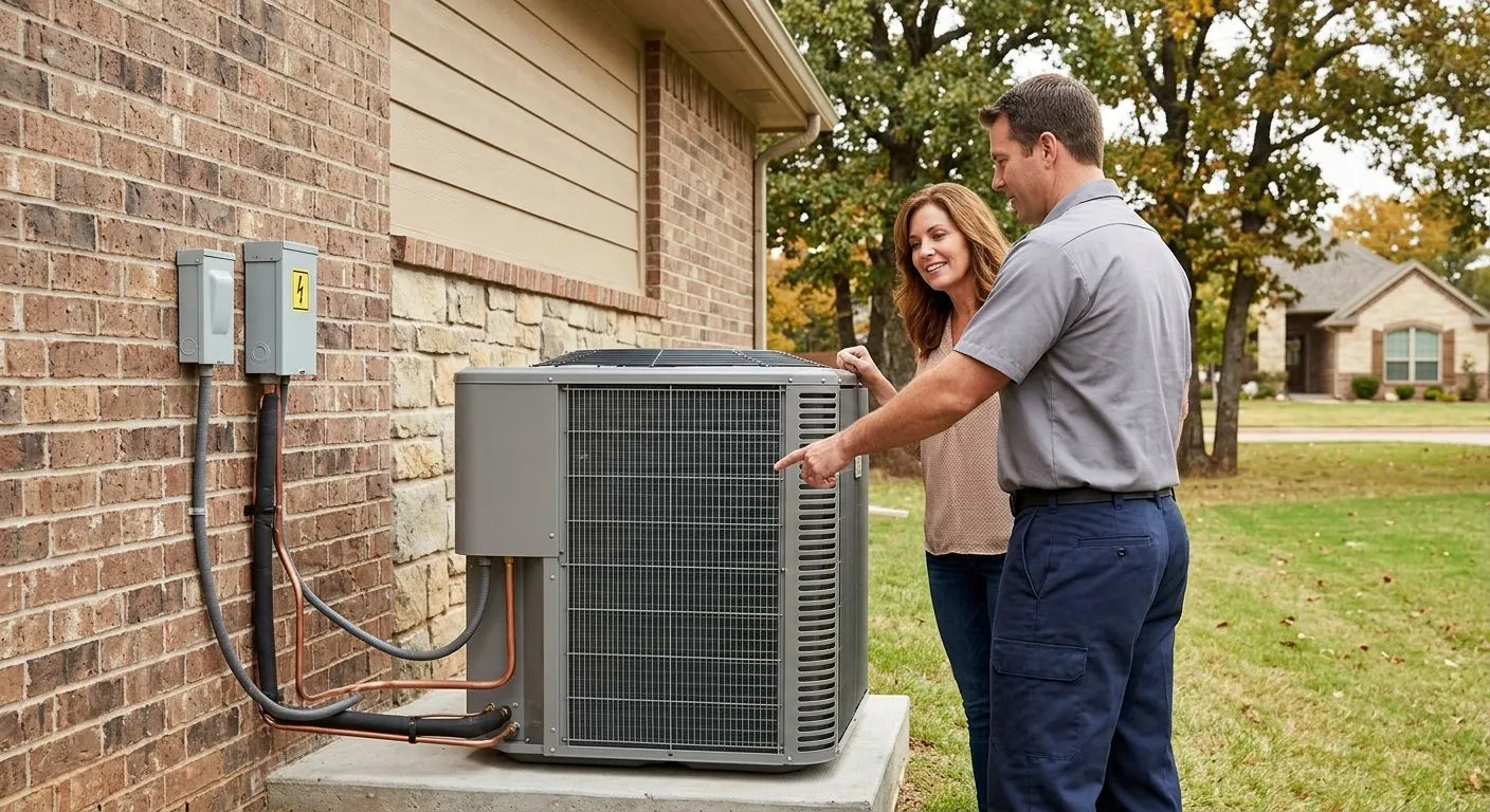 heat pump installation Edmond